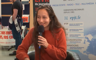 [INTERVIEW] Agathe Legrand veut « accompagner l’étudiant en journalisme du concours jusqu’au premier emploi »